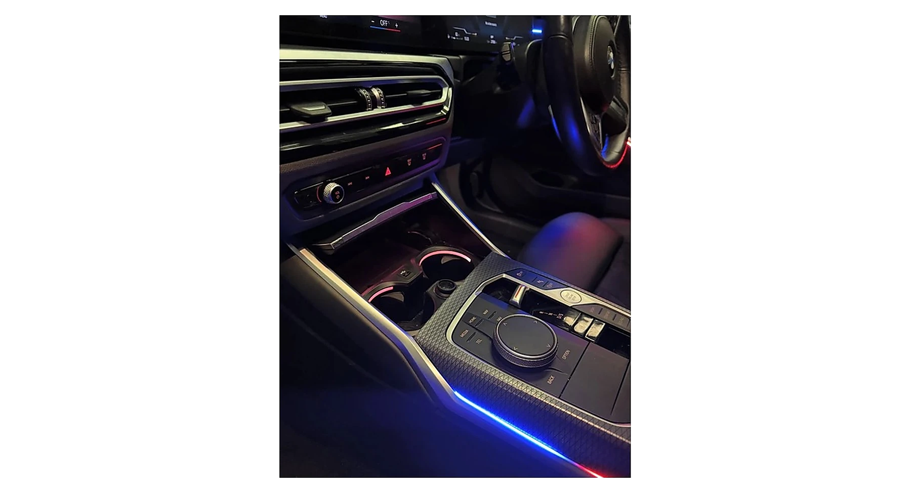 BMW G20/G80 Ambientebeleuchtung Mittelkonsole / Center Console Trim – Hauptansicht