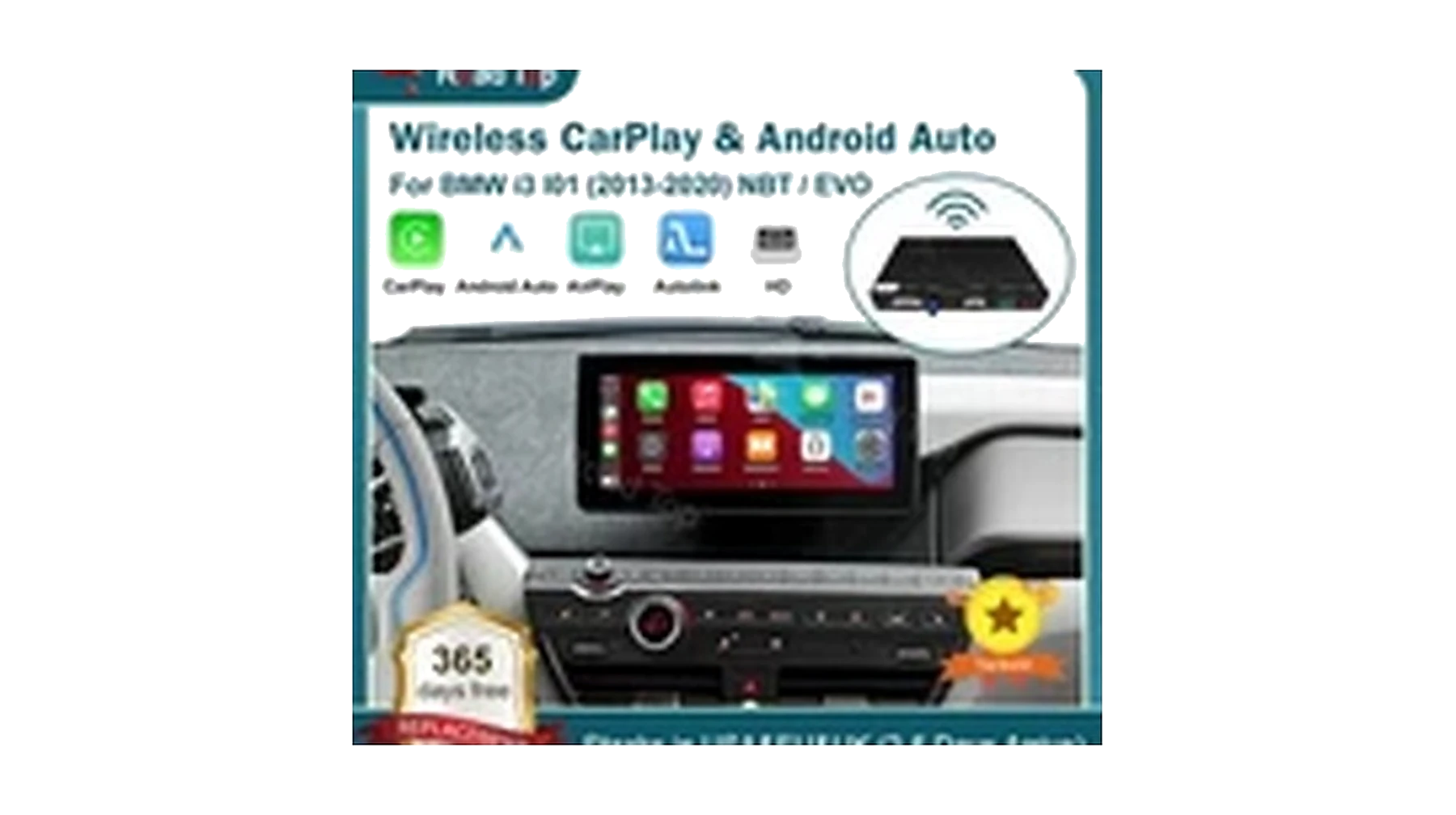 BMW NBT / EVO CarPlay Interface – Hauptansicht