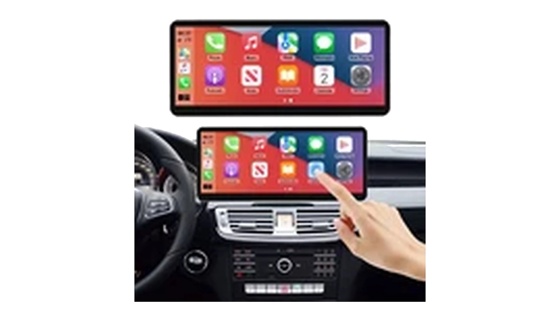 Mercedes CLS Android Touchscreen – Hauptansicht