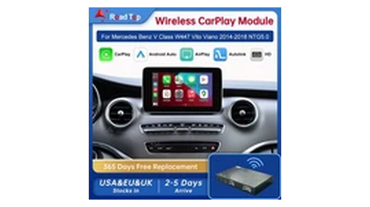 Mercedes V-Klasse W447 CarPlay Interface
