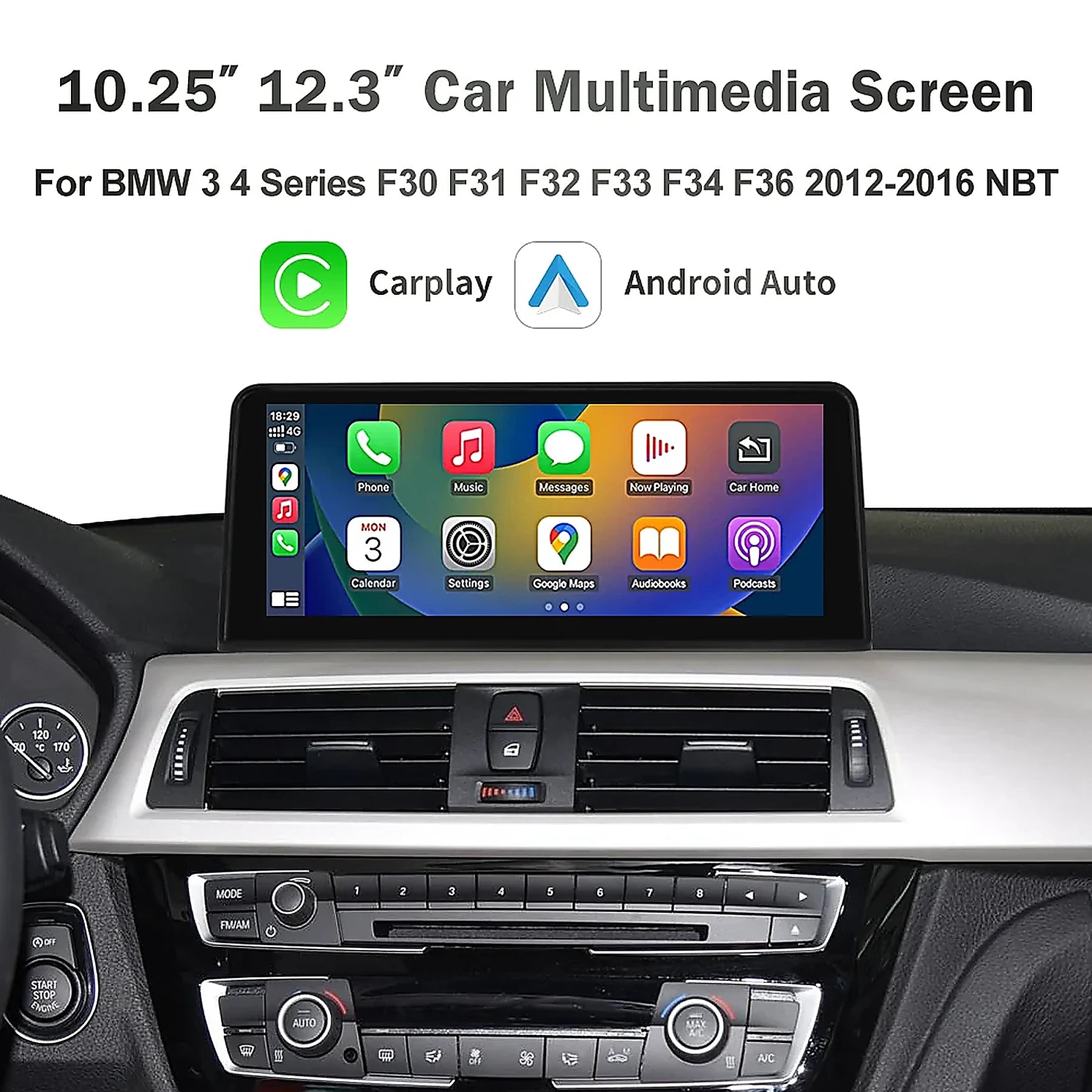 BMW 3er / 4er HD Touchscreen