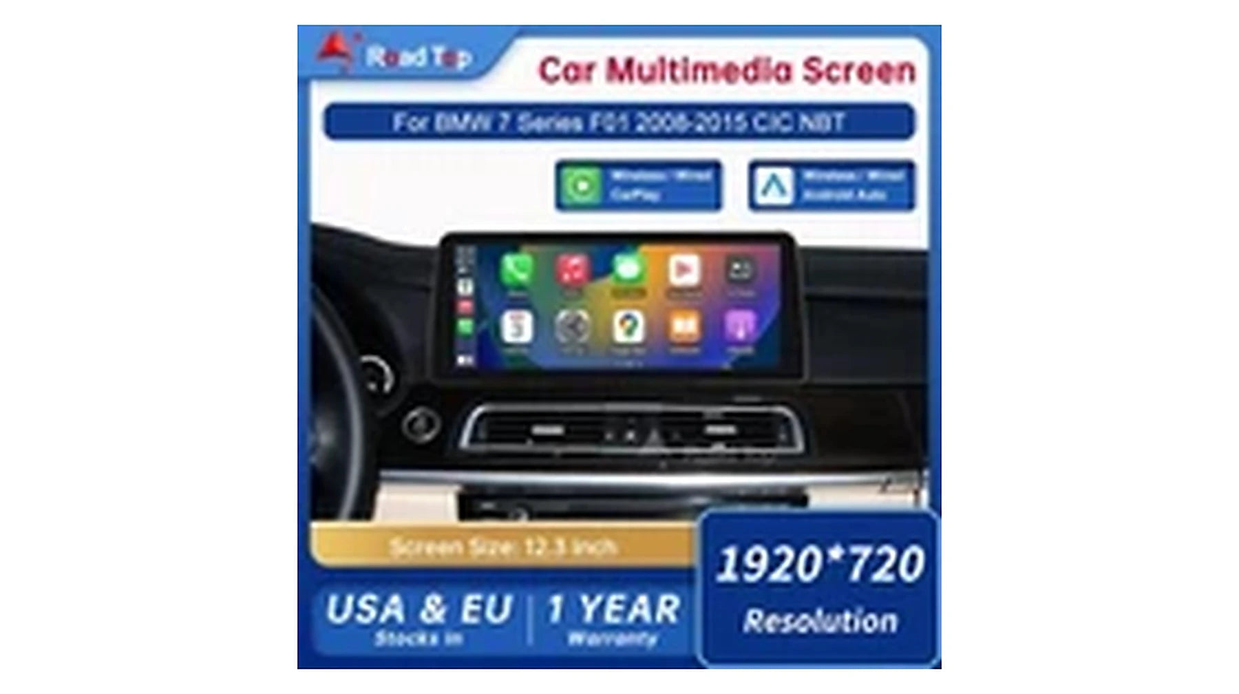 BMW 7er HD Touchscreen