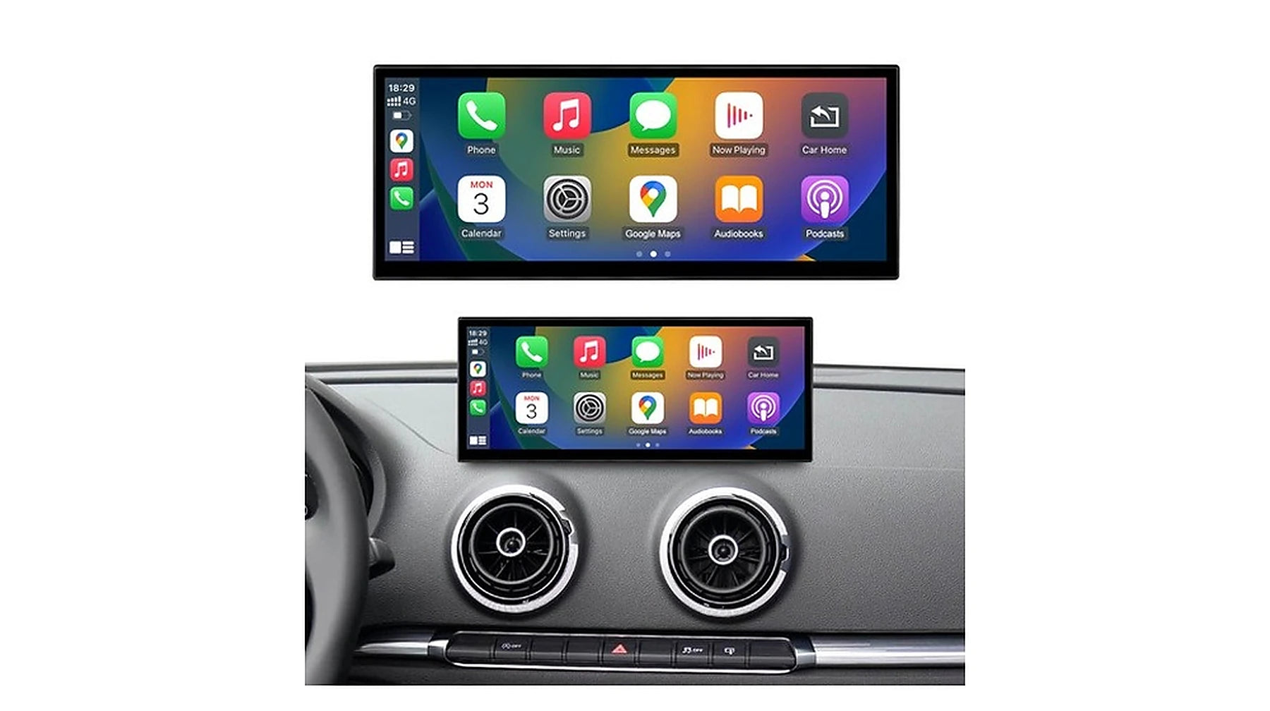 Audi A3 / Q2 CarPlay Interface