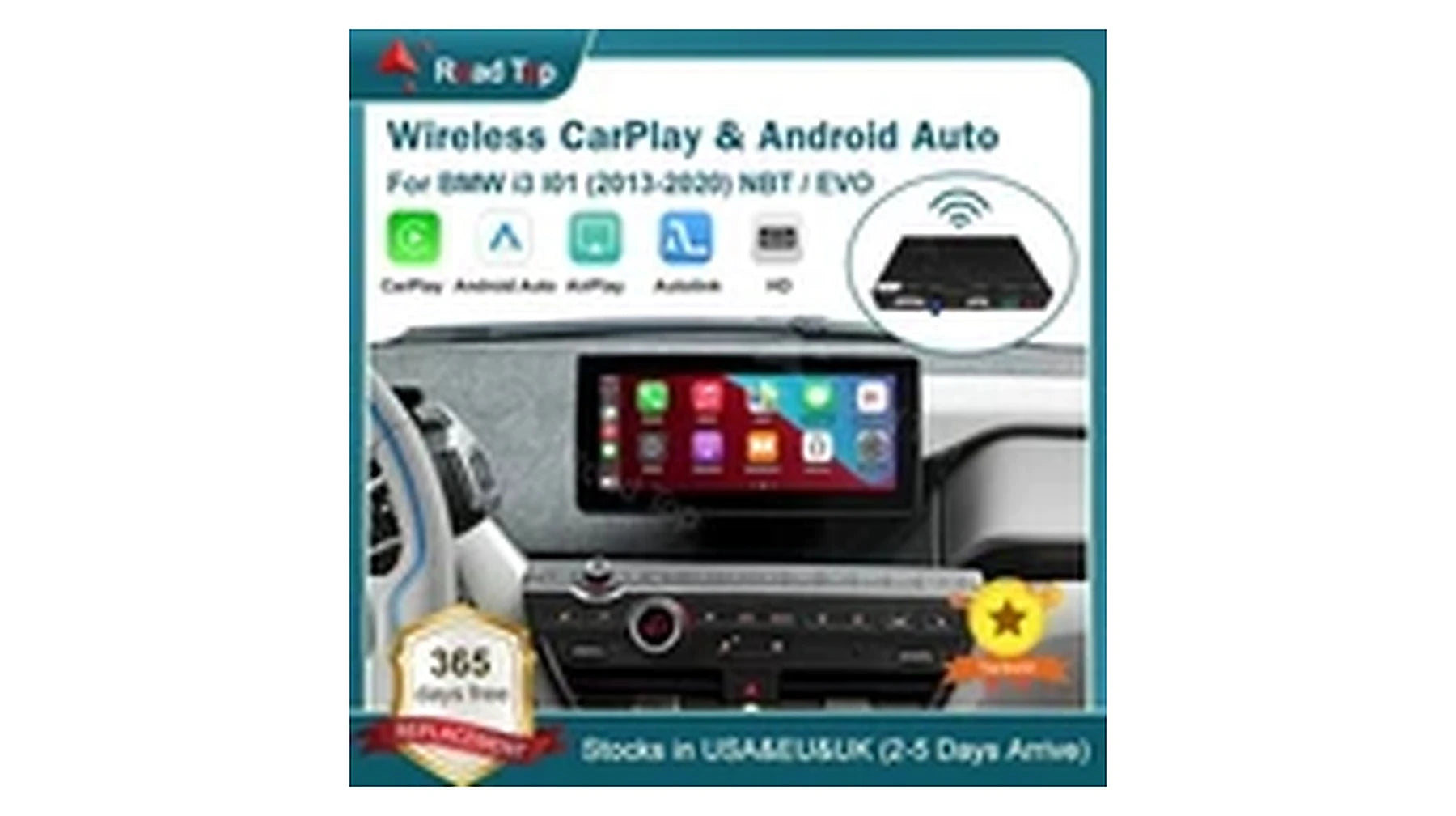 BMW i3 I01 CarPlay Interface