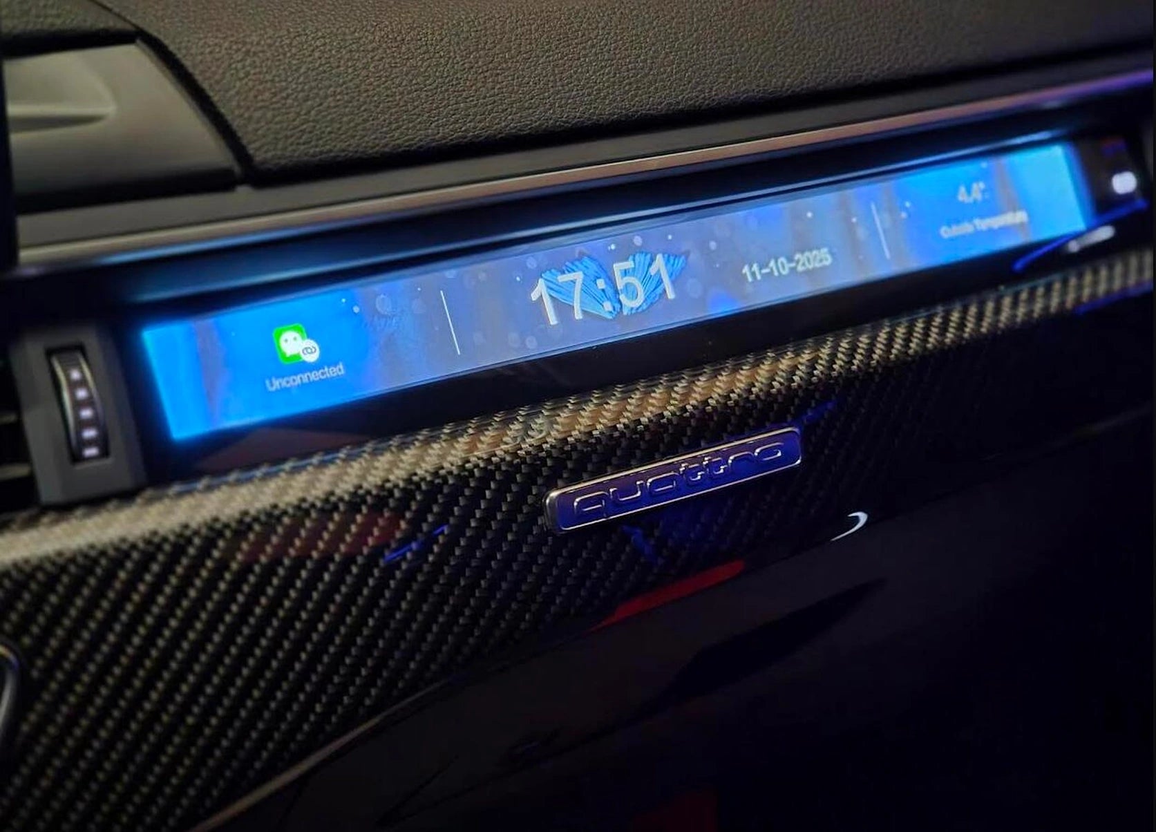 Audi B9/C8/Q7 Beifahrer Informationsdisplay