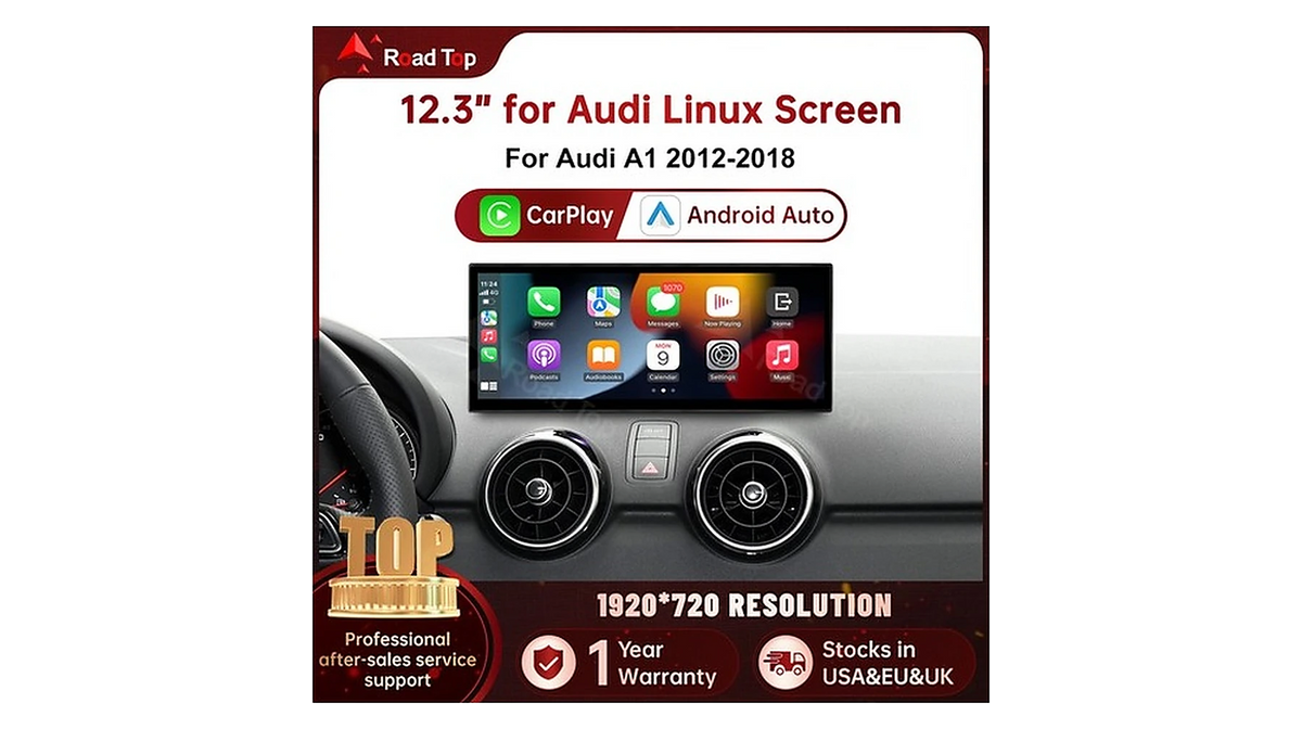 Audi A1 / Q3 Linux Touchscreen