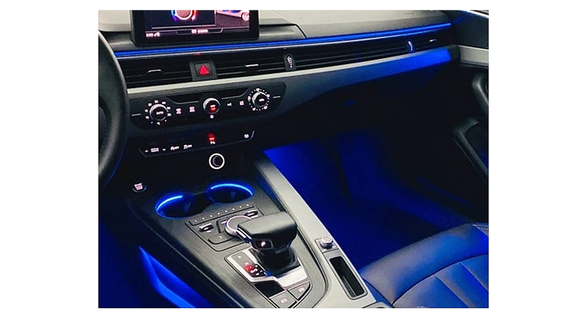 Audi A4/A5 B9 Ambient Mittelkonsole / Cupholder Lichtkit