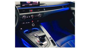 Audi A4/A5 B9 Ambient Mittelkonsole / Cupholder Lichtkit – Hauptansicht