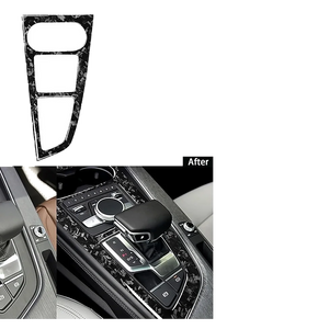 Audi A4/A5 B9 Carbon-/Forged-Carbon Optik Mittelkonsole – Weitere Produktansicht