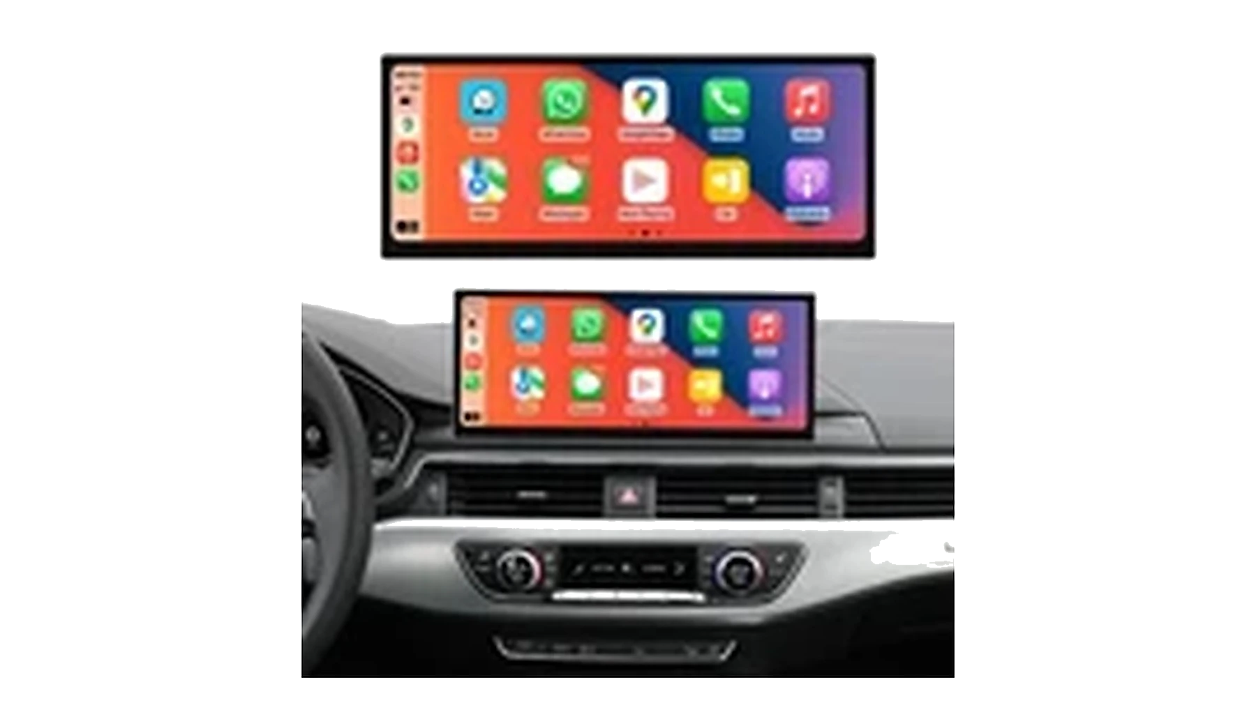 Audi A4 / A5 CarPlay Interface – Hauptansicht
