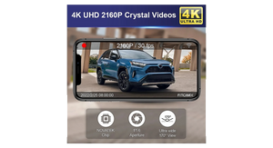Audi A4/A6/Q5 versteckte 4K Dashcam OEM Look – Hauptansicht