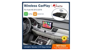 Audi A8 CarPlay Interface – Hauptansicht