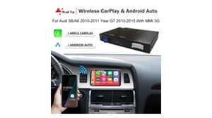 Audi Q7 CarPlay Interface – Hauptansicht