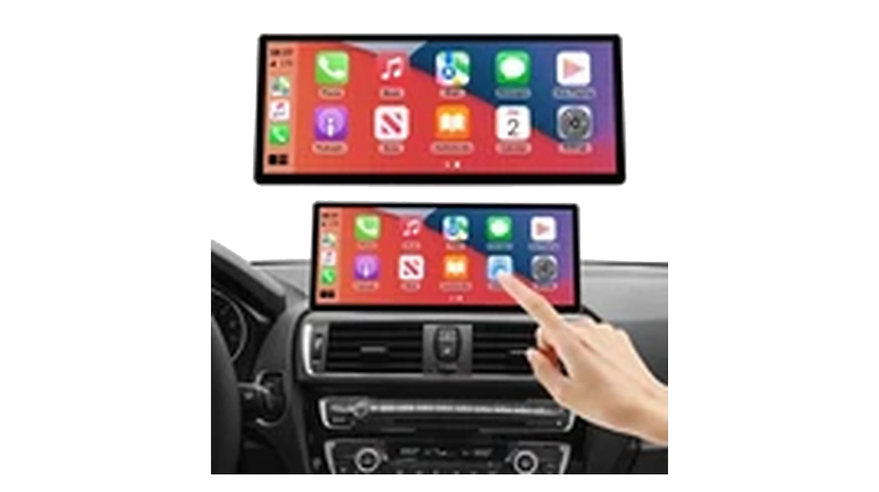 BMW 1er / 2er HD Touchscreen – Hauptansicht