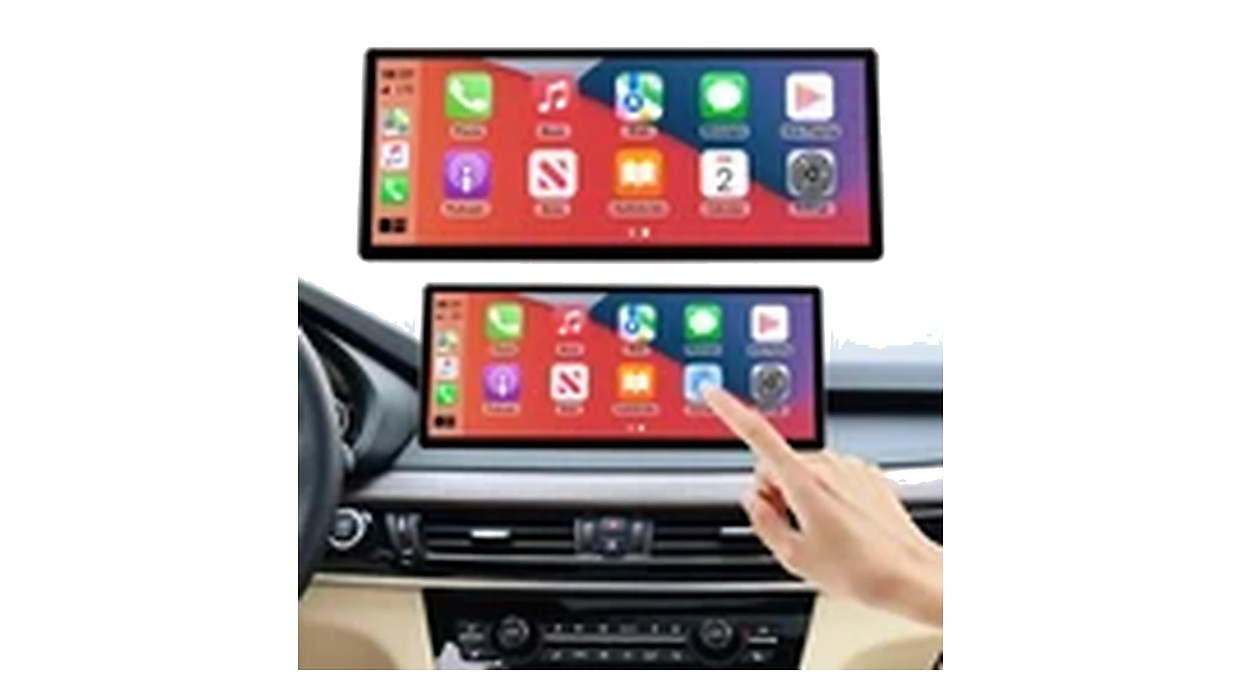 BMW X5 / X6 HD Touchscreen – Hauptansicht