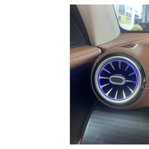 Mercedes E-Klasse W213 64-Farben LED Turbinen-Lüftungsdüsen Set – Detailansicht