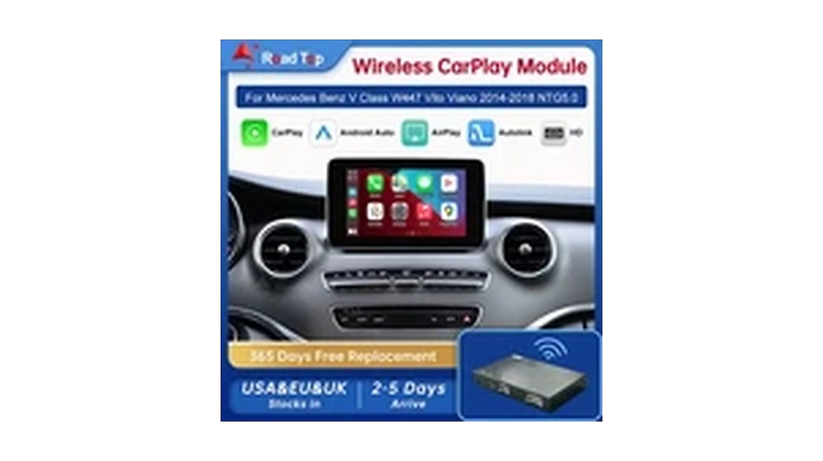Mercedes NTG 5.0 CarPlay Interface