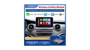 Mercedes NTG 5.0 CarPlay Interface – Hauptansicht