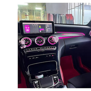 Mercedes W205/X253 64-Farben Ambientebeleuchtung Komplettset – Detailansicht