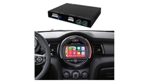 MINI CarPlay Interface – Hauptansicht