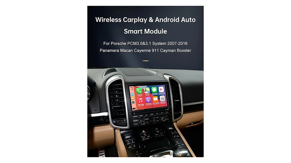 Porsche PCM 3.0 / 3.1 CarPlay Interface