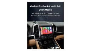 Porsche PCM 3.0 / 3.1 CarPlay Interface – Hauptansicht