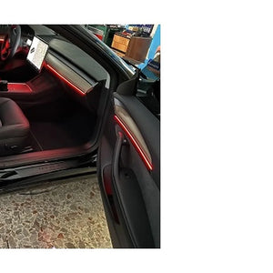 Tesla Model 3/Y RGB Ambientebeleuchtung Dashboard + Türen – Weitere Produktansicht