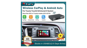 Toyota CarPlay Interface – Hauptansicht