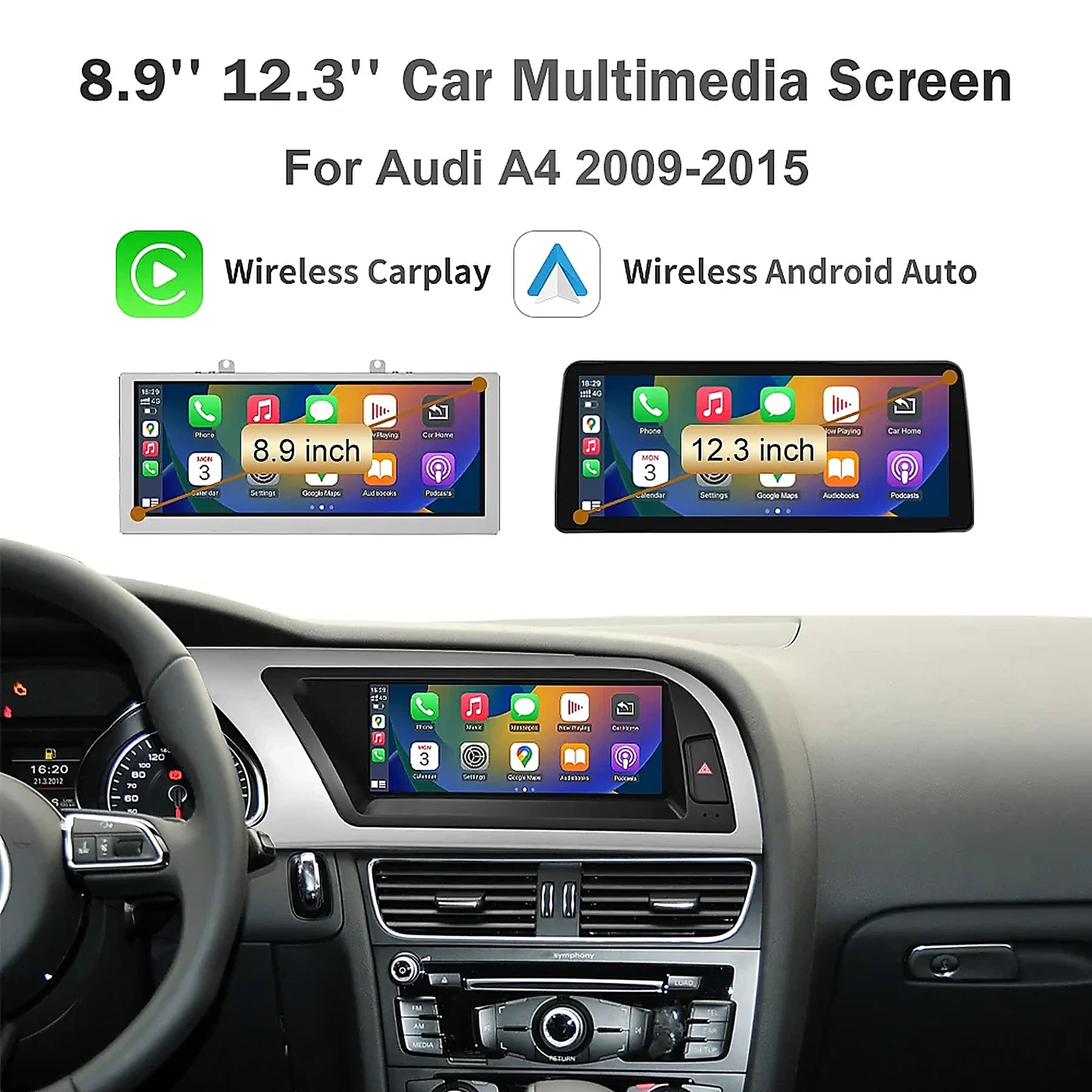 Audi A4 / A5 Linux Touchscreen
