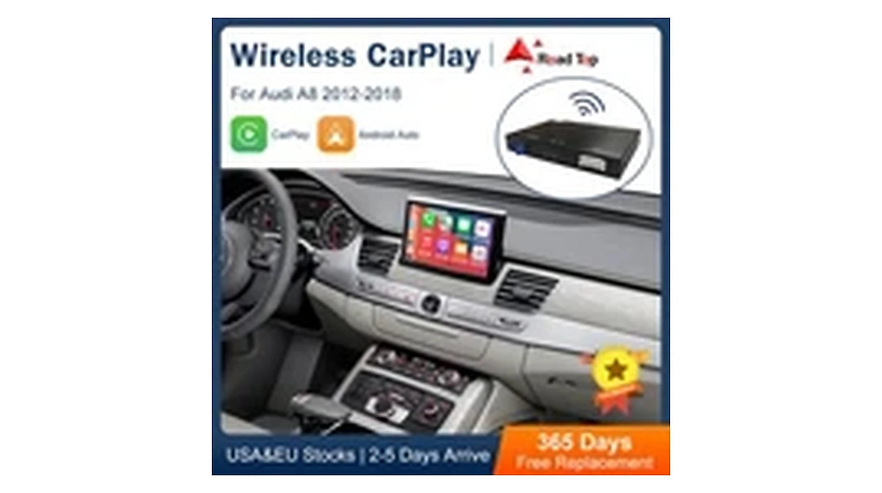 Audi A8 CarPlay Interface
