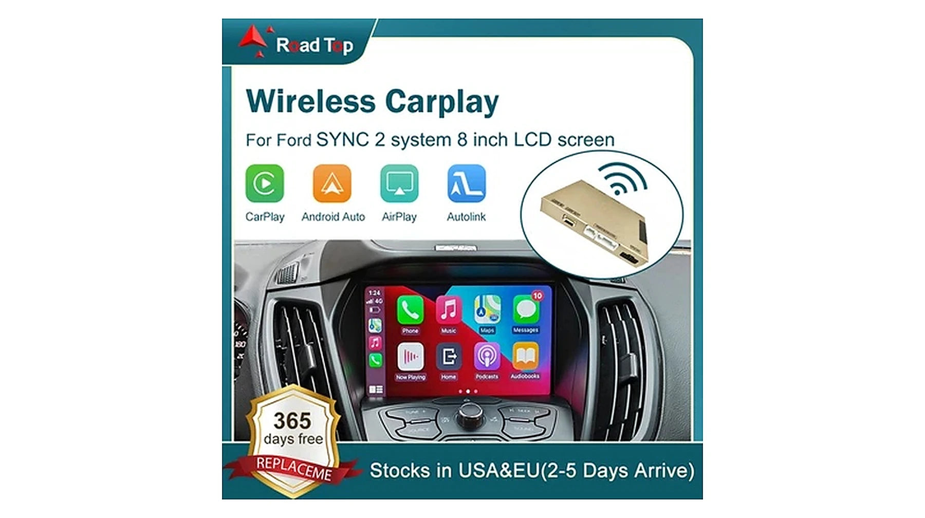 Ford SYNC 2 CarPlay Interface