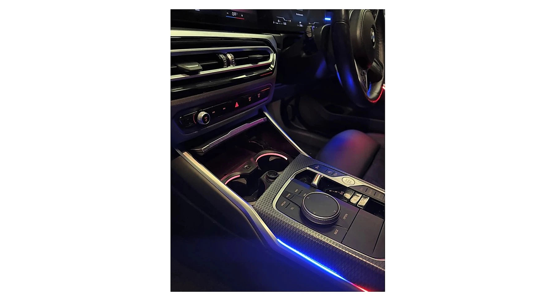 Bmw g20 g80 ambientebeleuchtung mittelkonsole center console trim