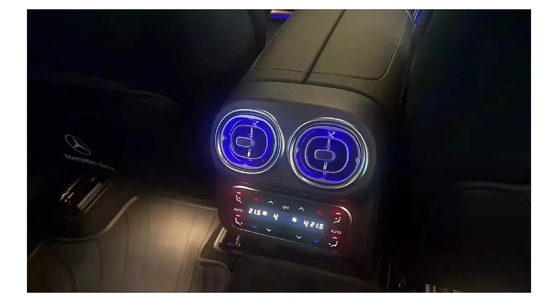Mercedes W206 LCD Fondklima / Rear AC Control Display